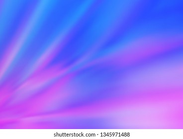 Light Pink, Blue vector abstract blurred pattern. Glitter abstract illustration with an elegant design. Brand new style for your business design.