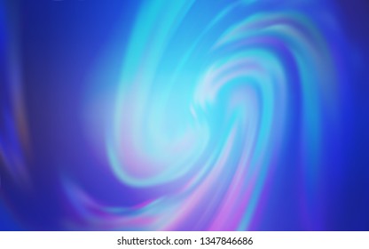 Light Pink, Blue vector abstract layout. A completely new colored illustration in blur style. New design for your business.