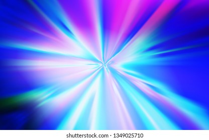Light Pink, Blue vector abstract bright pattern. A completely new colored illustration in blur style. New style for your business design.