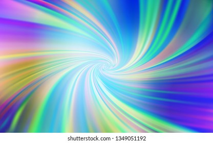 Light Pink, Blue vector abstract bright template. New colored illustration in blur style with gradient. New style design for your brand book.