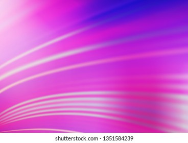 Light Pink, Blue vector abstract bright template. Creative illustration in halftone style with gradient. Brand new design for your business.