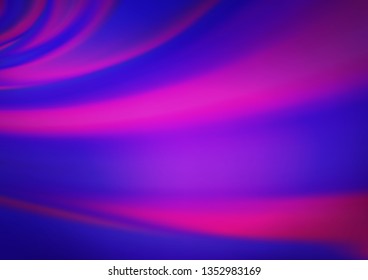 Light Pink, Blue vector abstract background. Colorful abstract illustration with gradient. A completely new design for your business.