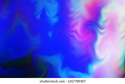 Light Pink, Blue vector abstract bright pattern. Creative illustration in halftone style with gradient. New way of your design.