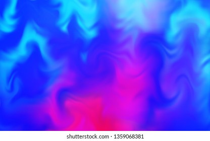 Light Pink, Blue vector abstract layout. A completely new colored illustration in blur style. Background for designs.