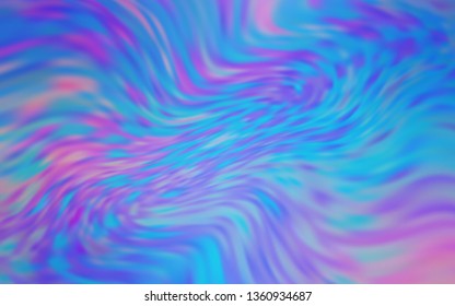 Light Pink, Blue vector abstract blurred layout. Glitter abstract illustration with gradient design. Completely new design for your business.