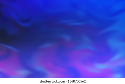 Light Pink, Blue vector abstract bright template. New colored illustration in blur style with gradient. Completely new design for your business.