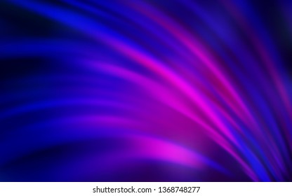 Light Pink, Blue vector abstract bright template. New colored illustration in blur style with gradient. Background for designs.