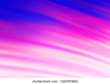 Light Pink, Blue vector abstract background. Creative illustration in halftone style with gradient. A completely new template for your design.