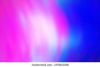 Light Pink, Blue vector abstract bright template. A completely new colored illustration in blur style. Background for designs.