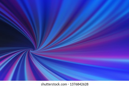 Light Pink, Blue vector abstract bright texture. Creative illustration in halftone style with gradient. The best blurred design for your business.