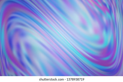 Light Pink, Blue vector abstract blurred background. An elegant bright illustration with gradient. Background for designs.