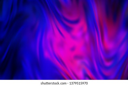 Light Pink, Blue vector abstract bright texture. New colored illustration in blur style with gradient. New style design for your brand book.