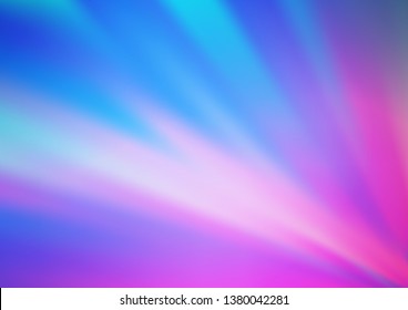 Light Pink, Blue vector abstract bokeh pattern. Colorful illustration in abstract style with gradient. Brand new design for your business.