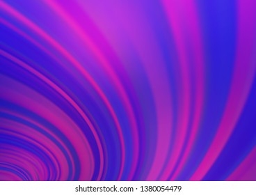 Light Pink, Blue vector abstract template. Creative illustration in halftone style with gradient. Brand new style for your business design.