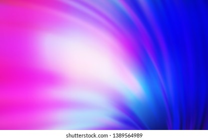 Light Pink, Blue vector abstract bright pattern. A completely new colored illustration in blur style. The best blurred design for your business.