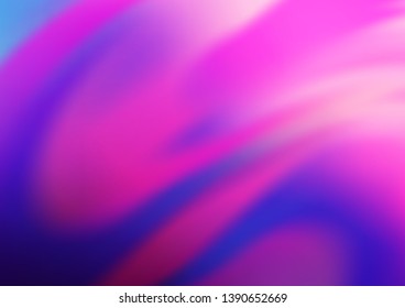Light Pink, Blue vector abstract bright background. Colorful illustration in abstract style with gradient. A completely new template for your design.