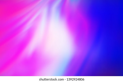 Light Pink, Blue vector abstract blurred background. Colorful illustration in abstract style with gradient. Background for designs.