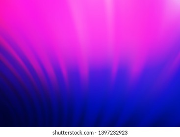Light Pink, Blue vector abstract bokeh pattern. A completely new color illustration in a bokeh style. The blurred design can be used for your web site.