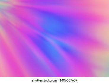Light Pink, Blue vector abstract template. Colorful illustration in abstract style with gradient. A new texture for your design.