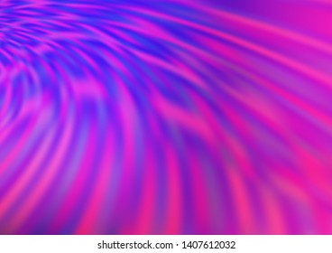 Light Pink, Blue vector abstract blurred pattern. Glitter abstract illustration with an elegant design. A completely new template for your design.