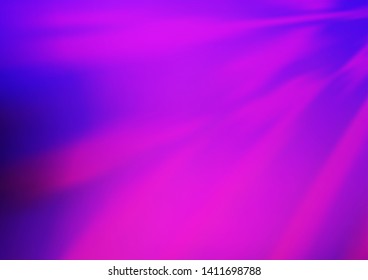 Light Pink, Blue vector abstract blurred template. A completely new color illustration in a bokeh style. A completely new template for your design.