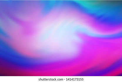 Light Pink, Blue vector abstract blurred background. Shining colored illustration in smart style. The best blurred design for your business.