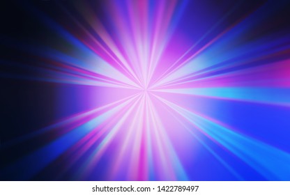 Light Pink, Blue vector abstract blurred background. Abstract colorful illustration with gradient. New way of your design.