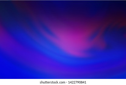 Light Pink, Blue vector abstract bright template. A completely new colored illustration in blur style. Background for a cell phone.