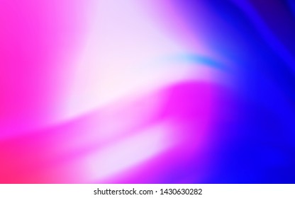 Light Pink, Blue vector abstract blurred layout. Colorful abstract illustration with gradient. The best blurred design for your business.