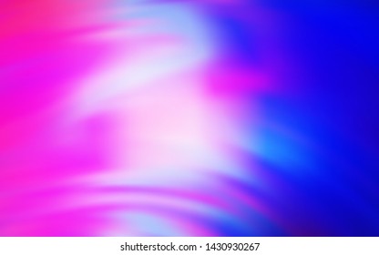 Light Pink, Blue vector abstract blurred background. Glitter abstract illustration with gradient design. The best blurred design for your business.
