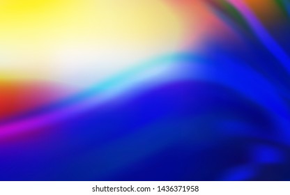 Light Pink, Blue vector abstract bright template. New colored illustration in blur style with gradient. New way of your design.