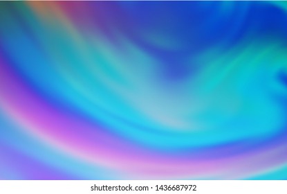 Light Pink, Blue vector abstract blurred background. Creative illustration in halftone style with gradient. Elegant background for a brand book.