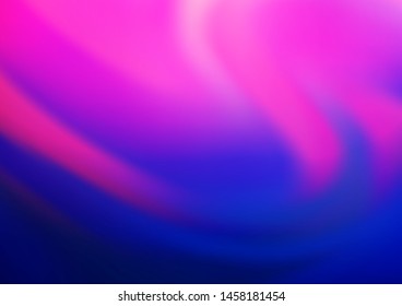Light Pink, Blue vector abstract bright background. A vague abstract illustration with gradient. The best blurred design for your business.