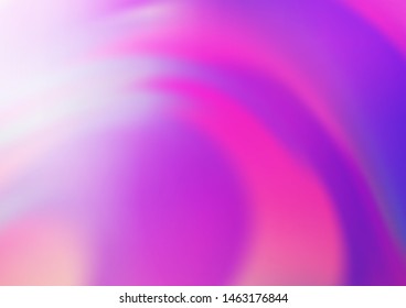 Light Pink, Blue vector abstract blurred pattern. Creative illustration in halftone style with gradient. A new texture for your design.