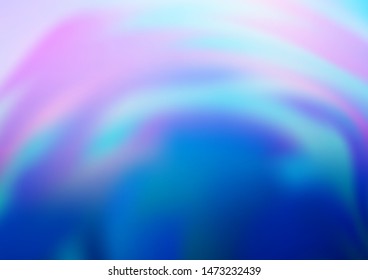 Light Pink, Blue vector abstract bright background. Colorful illustration in abstract style with gradient. The background for your creative designs.