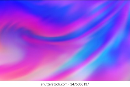 Light Pink, Blue vector abstract blurred layout. An elegant bright illustration with gradient. New way of your design.