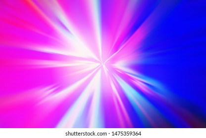 Light Pink, Blue vector abstract layout. Glitter abstract illustration with gradient design. The best blurred design for your business.