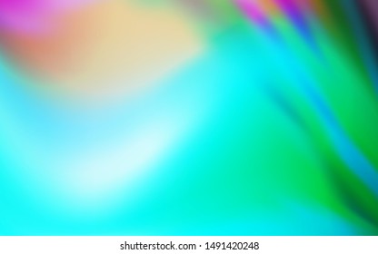 Light Pink, Blue vector abstract blurred layout. Colorful illustration in abstract style with gradient. Elegant background for a brand book.