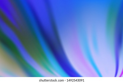 Light Pink, Blue vector abstract layout. Colorful abstract illustration with gradient. New way of your design.