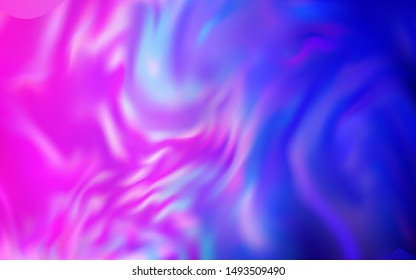 Light Pink, Blue vector abstract bright template. Colorful abstract illustration with gradient. New style design for your brand book.