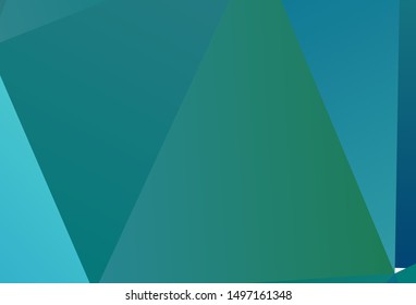 Light Pink, Blue vector abstract polygonal template. A sample with polygonal shapes. Brand new design for your business.