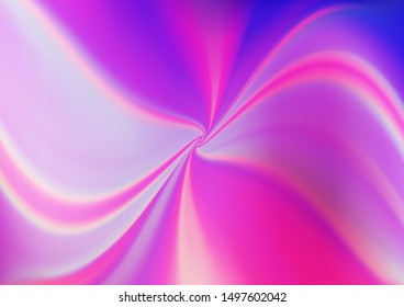 Light Pink, Blue vector abstract blurred pattern. Modern geometrical abstract illustration with gradient. The template for backgrounds of cell phones.