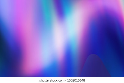 Light Pink, Blue vector abstract bright pattern. A completely new colored illustration in blur style. New design for your business.