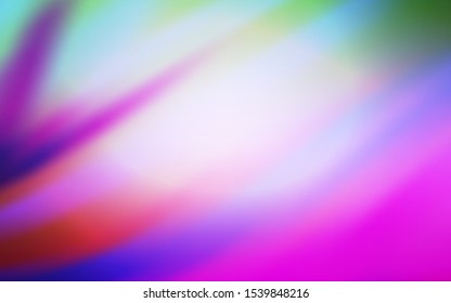 Light Pink, Blue vector abstract blurred layout. Glitter abstract illustration with gradient design. New way of your design.