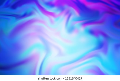 Light Pink, Blue vector abstract bright texture. A completely new colored illustration in blur style. Blurred design for your web site.
