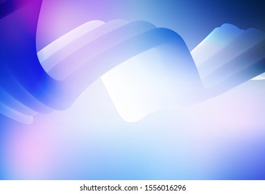 Light Pink, Blue vector abstract bright texture. New colored illustration in blur style with gradient. New style for your business design.