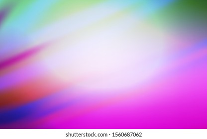 Light Pink, Blue vector abstract blurred layout. Glitter abstract illustration with gradient design. New way of your design.