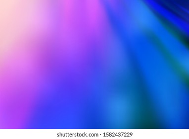 Light Pink, Blue vector abstract blurred background. Shining colored illustration in smart style. New style for your business design.