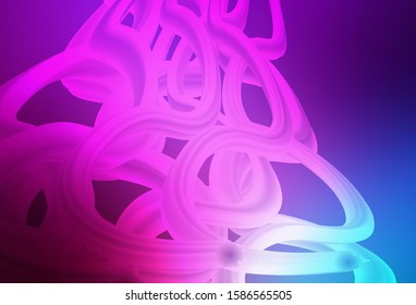 Light Pink, Blue vector abstract blurred layout. An elegant bright illustration with gradient. New style for your business design.