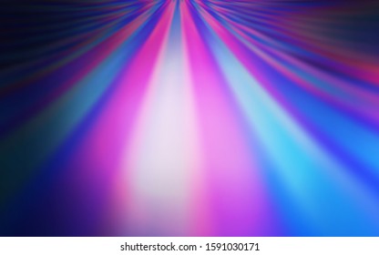 Light Pink, Blue vector abstract blurred background. Creative illustration in halftone style with gradient. New style for your business design.